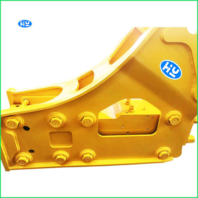 বক্স-সাইলেন্টেড হাইড্রোলিক রক ব্রেকার 40Cr Excavator Backhoe Rock Hammer