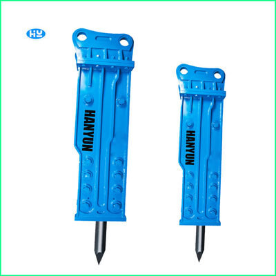 120 মিমি চিসেলস এক্সকাভেটর জ্যাক হ্যামার 120 L/MIN 40Cr হাইড্রোলিক ব্রেকার