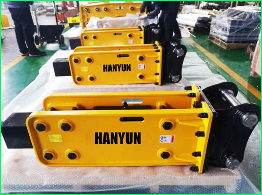 Skid Steer Hydraulic Rock Hammer Excavators Pile Breakers Chisel